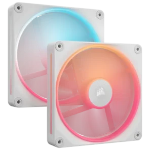 Corsair iCUE LINK LX140-R RGB Carcasa del ordenador Ventilador 14 cm Blanco 2 pieza(s)