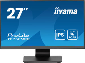iiyama ProLite T2752MSC-B1AG pantalla para PC 68,6 cm (27") 1920 x 1080 Pixeles Full HD LED Pantalla táctil Negro