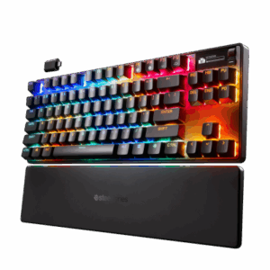 Steelseries APEX PRO TKL WIRELESS GEN 3 teclado Juego USB + RF Wireless + Bluetooth Inglés de EE. UU. Negro
