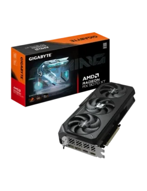 VGA GIGABYTE GV-R9070XTGAMING OC-16GD,AMD,RX9070XT,16GB,GDDR6,256BIT,2HDMI+2DP,WINDFORCE (3 VENTILADORES)