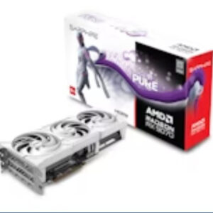 VGA SAPPHIRE PURE RX 9070 GAMING OC,AMD,RX9070,16GB,GDDR6,256BIT,2HDMI+2DP (3 VENTILADORES)