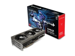 VGA SAPPHIRE NITRO+ RADEON RX 9070 XT GAMING OC,AMD,RX9070XT,16GB,GDDR6,256BIT,2HDMI+2DP (3 VENTILADORES)