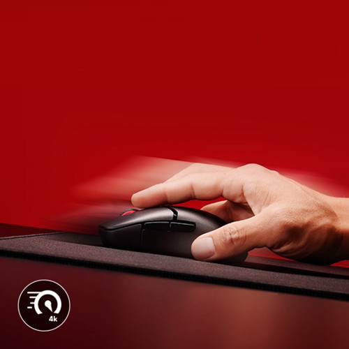 HP HyperX Pulsefire Saga Pro: ratón gaming inalámbrico (negro) - Imagen 4