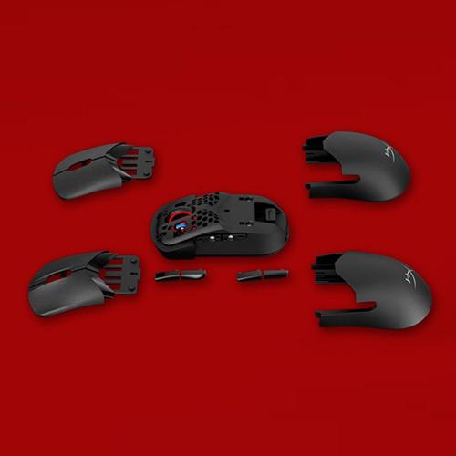 HP HyperX Pulsefire Saga Pro: ratón gaming inalámbrico (negro) - Imagen 5