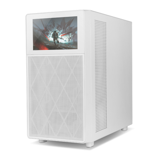 NOX Hummer BIOS Midi Tower Blanco - Imagen 3