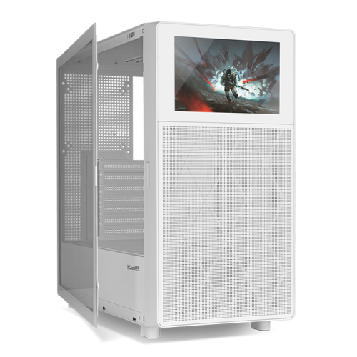 NOX Hummer BIOS Midi Tower Blanco - Imagen 6