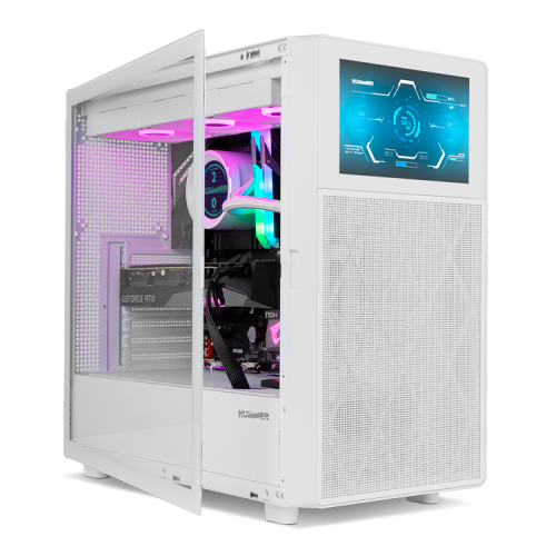 NOX Hummer BIOS Midi Tower Blanco - Imagen 14