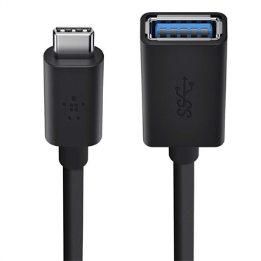 Belkin F2CU036btBLK cable USB USB 3.2 Gen 1 (3.1 Gen 1) USB C USB A Negro - Imagen 4