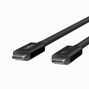 Belkin INZ003BT1MBK cable Thunderbolt 1 m 40 Gbit/s Negro