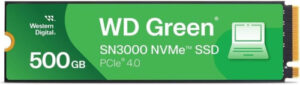 WD 500Gb,PCIe NVMe,Polaris3,BiCS6 QLC,M.2 2280,Vivaldi,WD Green SN3000