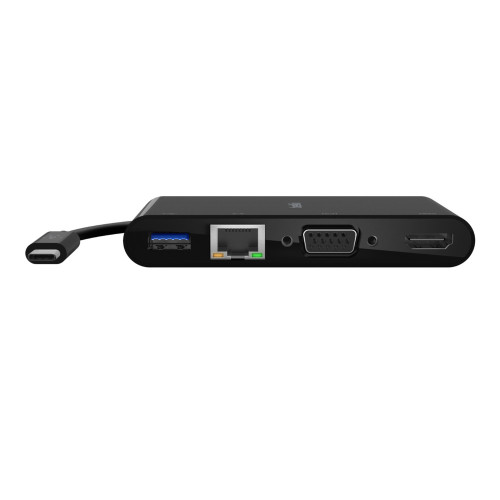 Belkin AVC005BTBK base para portátil y replicador de puertos Alámbrico USB 3.2 Gen 1 (3.1 Gen 1) Type-C Negro - Imagen 2