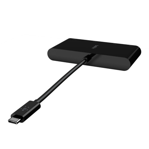 Belkin AVC005BTBK base para portátil y replicador de puertos Alámbrico USB 3.2 Gen 1 (3.1 Gen 1) Type-C Negro - Imagen 7