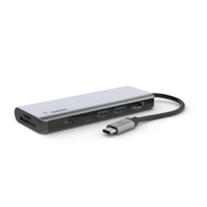 Belkin AVC009btSGY USB 3.2 Gen 1 (3.1 Gen 1) Type-C Plata