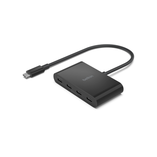 Belkin AVC018BTBK hub de interfaz USB Tipo C 10000 Mbit/s Negro - Imagen 2