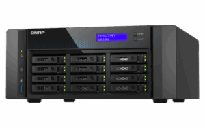 QNAP TS-H1277AFX-R7-32G servidor de almacenamiento NAS Torre AMD Ryzen™ 7 32 GB DDR5 0 TB QuTS hero Negro