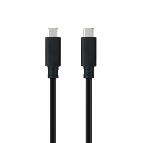 Nanocable Cable USB 3.2 Gen2x2 20Gbps 5A/100W 4K/60Hz USB-C/M-USB-C/M, Negro, 3 m - Imagen 3