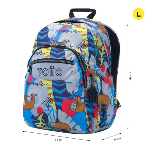 MOCHILA ACUARELES LAZEL (33 X 44 X 14) - 20L TOTTO MA04ECO021-2416N-6YB - Imagen 4
