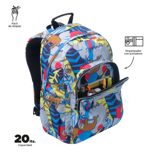 MOCHILA ACUARELES LAZEL (33 X 44 X 14) - 20L TOTTO MA04ECO021-2416N-6YB - Imagen 6