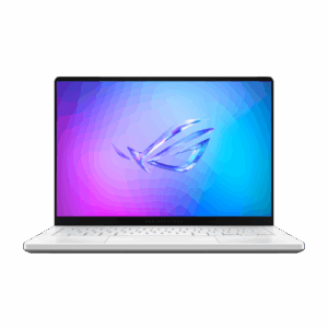 ASUS ROG Zephyrus G14 OLED GA403WP-QS002W - Ordenador Portátil Gaming de 14" WQXGA+ 120Hz (AMD Ryzen AI 9 HX 370, 32GB RAM, 1TB SSD, NVIDIA RTX 5070 8GB, Windows 11 Home) Blanco Platino - Teclado QWERTY español