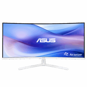 ASUS VU34WCIP-W pantalla para PC 86,4 cm (34") 3440 x 1440 Pixeles Wide Quad HD Blanco