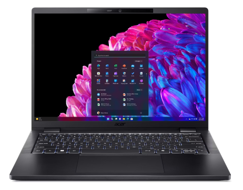 Acer TravelMate P6 TMP614-73-TCO-76NL Intel Core Ultra 7 155H Portátil 35,6 cm (14") WQXGA+ 32 GB LPDDR5x-SDRAM 1,02 TB SSD Wi-Fi 7 (802.11be) Windows 11 Pro Negro - Imagen 2