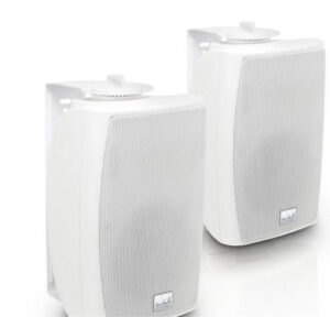LD SYSTEMS INTEGRATION SERIE CONTRACTOR (LDCWMS42W100V) 4" 2-WAY WALL MOUNT SPEAKER 100 V WHITE (PAIR) WARRANTY 2 YEARS (PU4)