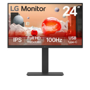 LG 24BA750-B pantalla para PC 60,5 cm (23.8") 1920 x 1080 Pixeles Full HD LCD Negro