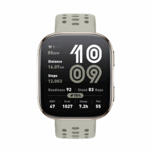 Amazfit Bip 6 Stone 5 cm (1.97") AMOLED Digital 390 x 450 Pixeles Pantalla táctil Oro GPS (satélite)