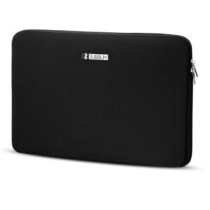 SUBBLIM Funda Ordenador Business Laptop Sleeve Neoprene 13,3-14" Black