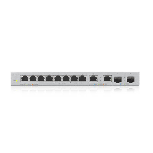 Zyxel XGS1010-12-ZZ0102F switch No administrado Gigabit Ethernet (10/100/1000) Gris - Imagen 3