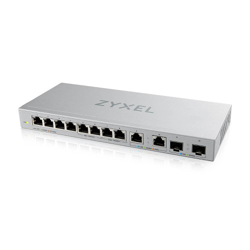 Zyxel XGS1010-12-ZZ0102F switch No administrado Gigabit Ethernet (10/100/1000) Gris - Imagen 8