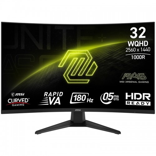 MSI MONITOR MAG 325CQF. 31.5" RAPID VA CURVO 1000R. 2560X144 - Imagen 2