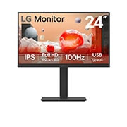 LG 24BA650-B.AEU LED display 60,5 cm (23.8") 1920 x 1080 Pixeles Full HD - Imagen 2