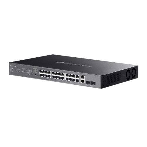 TP-Link Omada ES228GMP switch Gestionado Gigabit Ethernet (10/100/1000) Energía sobre Ethernet (PoE) Negro - Imagen 4
