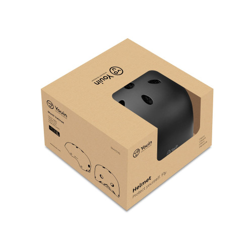 YOUIN CASCO BASICO - NEGRO (TALLA L) - Imagen 5