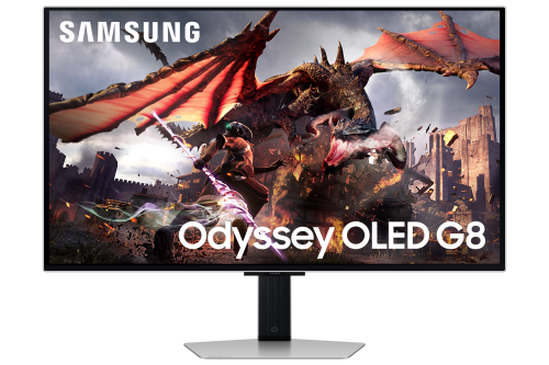 Samsung G80SD pantalla para PC 81,3 cm (32") 3840 x 2160 Pixeles 4K Ultra HD OLED Plata - Imagen 2