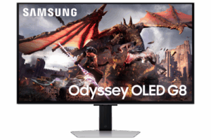 Samsung G80SD pantalla para PC 81,3 cm (32") 3840 x 2160 Pixeles 4K Ultra HD OLED Plata