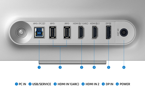 Samsung G80SD pantalla para PC 81,3 cm (32") 3840 x 2160 Pixeles 4K Ultra HD OLED Plata - Imagen 18