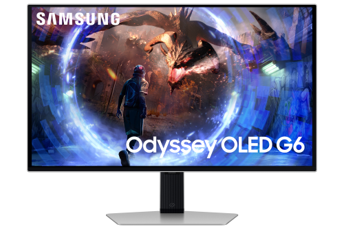 Samsung G60SD pantalla para PC 68,6 cm (27") 2560 x 1440 Pixeles Quad HD OLED Plata