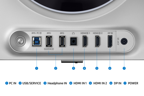 Samsung G60SD pantalla para PC 68,6 cm (27") 2560 x 1440 Pixeles Quad HD OLED Plata - Imagen 17