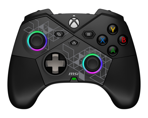 MSI FORCE PRO W CONTROLLER Negro USB 2.0 Gamepad Analógico/Digital Android, PC, Xbox One S, Xbox One X, Xbox Series S, Xbox Series X - Imagen 2