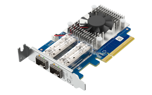 QNAP Tarjeta de expansión de red SFP+ de dos puertos de 10GbE - Imagen 6