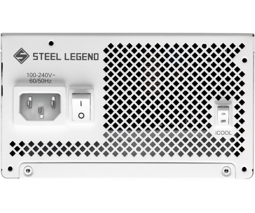 Asrock SL-850GW Steel Legend unidad de fuente de alimentación 850 W 20+4 pin ATX ATX Blanco - Imagen 4