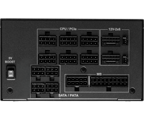 Asrock Phantom Gaming PG-1300G unidad de fuente de alimentación 1300 W 20+4 pin ATX ATX Negro - Imagen 5