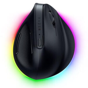 Razer Pro Click V2 Vertical ratón Universal mano derecha RF Wireless + Bluetooth + USB Type-C Óptico 30000 DPI