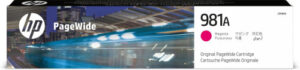 HP Cartucho original PageWide 981A magenta