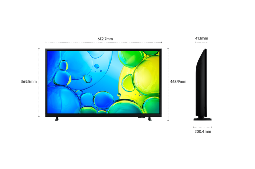 Samsung TU27F6005FK 68,6 cm (27") Full HD Smart TV Wifi Negro - Imagen 5