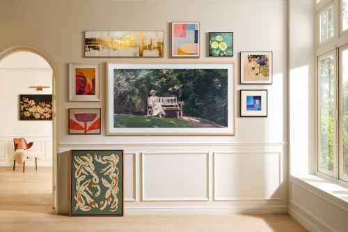 Samsung The Frame TQ75LS03FWU 190,5 cm (75") 4K Ultra HD Smart TV Wifi Negro - Imagen 4