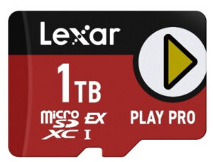 Lexar LMSXPS0001T-BNNNG memoria flash 1 TB MicroSD Clase 3