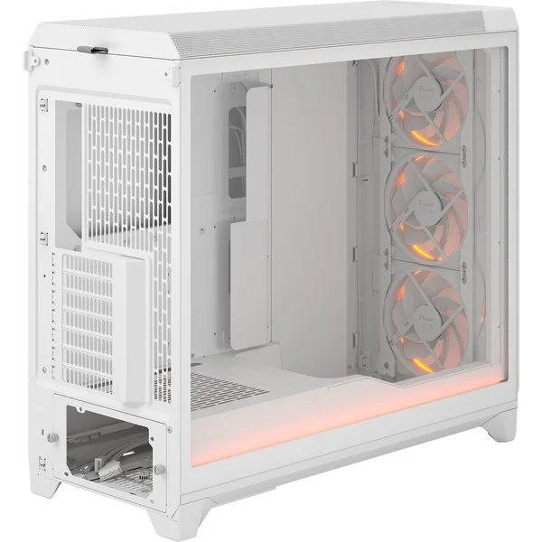 FRACTAL CAJA MESHIFY 3 XL AMBIENCE PRO RGB WHITE TG CLEAR TI - Imagen 3